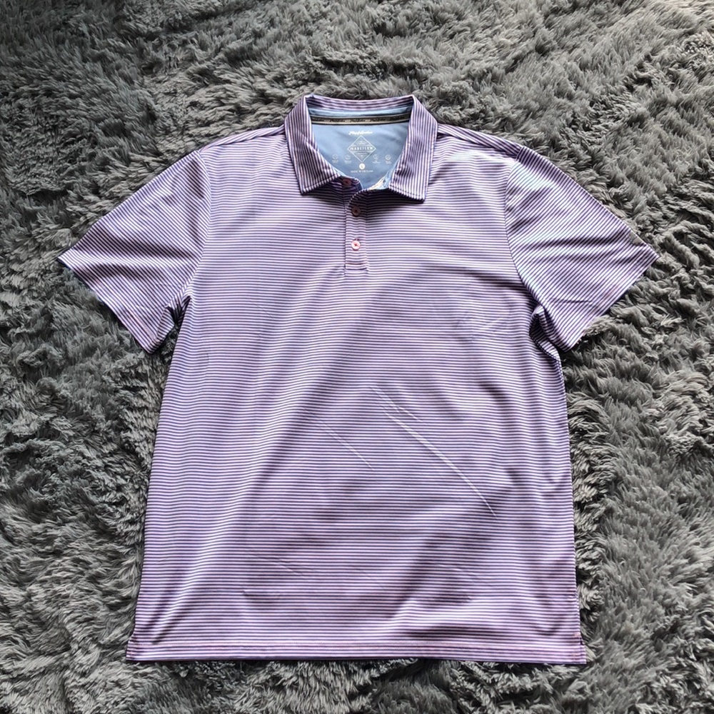 Mens Flag & Anthem Madeflex All-Day Performance golf polo. Excellent condition